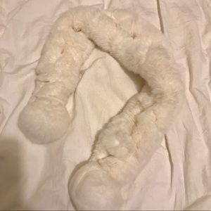 Rabbit Fur Adjustable Scarf